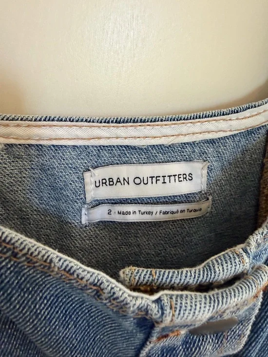 Urban Outfitters Denim Button-Front Dress - Picture 3 of 3